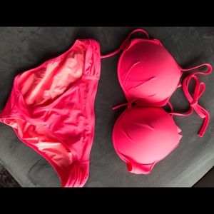Victoria’s Secret push-up halter swimsuit